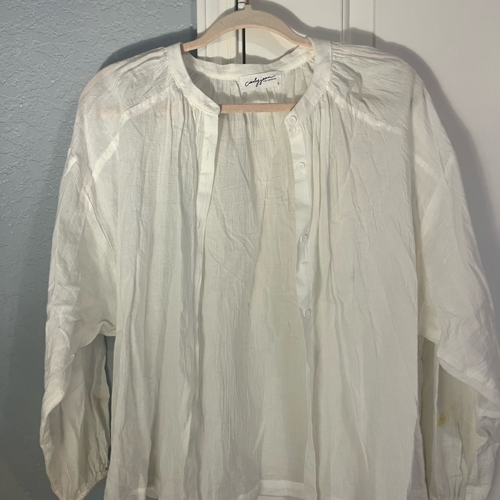SOLD CJLA gauze blouse